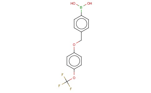 4-[4'-(TRIFLUOROMETHOXY)PHENOXYMETHYL]PHENYLBORONIC ACID